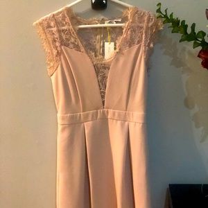 *New* BCBG Pink Lace Cocktail Dress